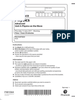 June 2017 QP - Unit 4 Edexcel Physics A-Level PDF