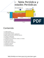 Tema 1 - Tabla Periódica y Propiedades Periódicas