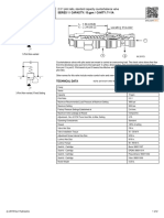 Model 2.3:1 Pilot Ratio, Standard Capacity Counterbalance Valve