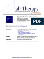 Delaying Mobility Disability in People With Parkinson Disease Using A Sensorimotor Agility Exercise Program.