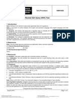 Worldwide Engineering Standards: Neutral Salt Spray (NSS) Test