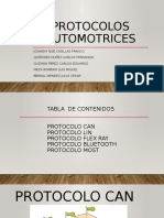 Protocolos de Comunicación Automotriz