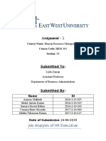 HRM 301 - Assignment 1