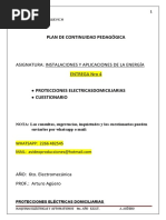 PLAN DE CONTINUIDAD PEDAGÓGICA INSTALACIONES Y APLICACIONES DE LA ENERGIA 6to. 4ta ENTREGA