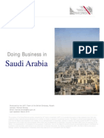 Doing Business in Saudi Arabia