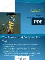 Mechanical Properties of Materials: Strength of Material Dr. Khair Bsisu