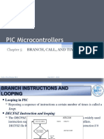 PIC Microcontrollers: Chapter 5: Branch, Call, and Time Delay Loop