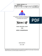 NIOEC-SP-00-11 (1) : Site Conditions