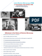 Invention and Evolution of The Modern TEM: Transmission Electron Microscopy (TEM)