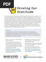 Growing Our Gratitude: Instructions