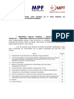 Manifestação Ministério Público - Atividades Não Essenciais No DF