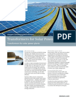 Siemens Transformers For Solar Power Solutions