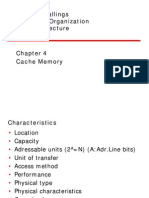 William Stallings Computer Organization and Architecture 7th Edition Cache Memory