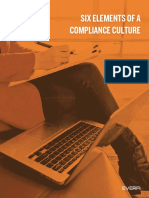 Six Elements of A Compliance Culture