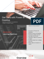 Get Data With Power BI Desktop: Angeles University Foundation College of Computer Studies