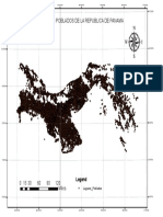 Lugares Poblados de La Republica de Panama: Legend