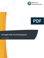 CIS Apple OSX 10.10 Benchmark v1.2.0 PDF