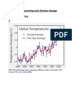 Global Warming and Climate Change