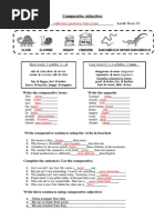 Comparative Adjectives: Student's Name: Level: Basic 03