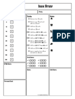 Gloomhaven Character Sheets Starting Classes