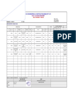 Welding Traceability Report