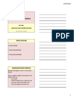 Lecture 3 Communication Models ST