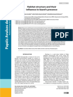 Habitat Structure and Their Influence in Lizard's Presence: Pap. Avulsos Zool., 2019 v.59: E20195959