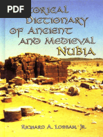 (Historical Dictionaries of Ancient Civilizations and Historical Eras volume 10) Richard A., Jr. Lobban - Historical Dictionary of Ancient and Medieval Nubia (Historical Dictionaries of Ancient Civili.pdf