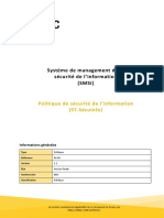 Système de Management de La Sécurité de L'information