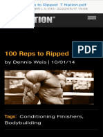 100 Reps To Ripped