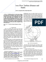 Design of Cross Flow Turbine (Runner and Shaft) : San San Yi, Aung Myo Htoo, Myint Myint Sein