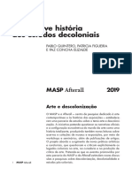 QUINTERO Pablo. Uma Breve História Dos Estudos Decoloniais