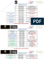 Ramadan Webinars - Weekly Agenda