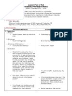 Lesson Plan 7 Handicraft Production