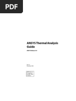 ANSYS Thermal Analysis Guide PDF