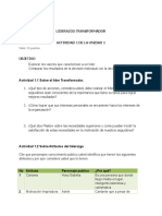 Actividad 1 Liderazgo Transformador