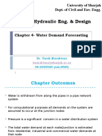 Chapter #4 - Water Demand Forecasting