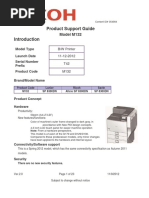 Product Support Guide: Model M132