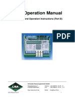 Lisa-Operation Manual: Installation and Operation Instructions (Part B)