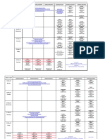 Date / Day: Prc1 Pad3 Pad3 Cakm2 Cab3 Cakm2 MSBM