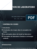 Founou LL - Organisation de Laboratoire SBIO2 ISTM