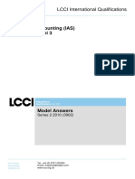 Accounting IAS Model Answers Series 2 2010