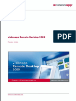 VRD2009 Release Notes en