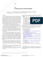 Visible Penetrant Testing Using The Water-Washable Process: Standard Practice For