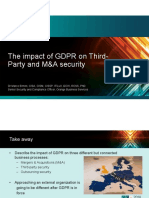 CSX2018 - GDPR 3rd Party