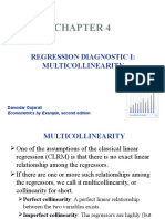 Regression Diagnostic I: Multicollinearity: Damodar Gujarati