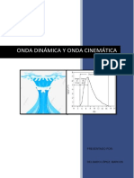 Informe de Onda Dinamica y Onda Cinematica