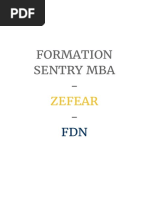 Formation Sentry Zefear FDN 1