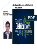 An Overview About Marketing, Sales & Distribution For FMCG Sector PDF