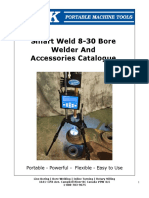 Smart Weld 8-30 Bore Welder and Accessories Catalogue: Portable - Powerful - Flexible - Easy To Use